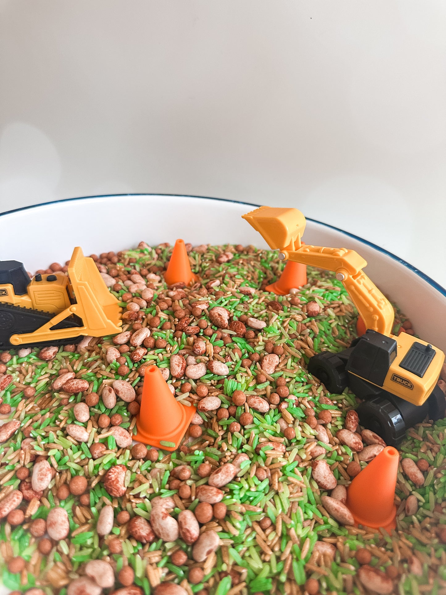 Construction Cones - Sensory Play & Playdough Add In | Set of 6
