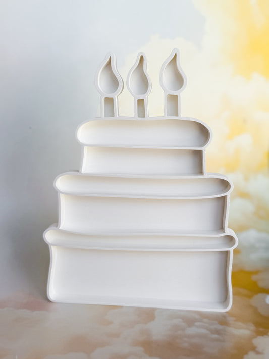 Birthday Cake Play Tray
