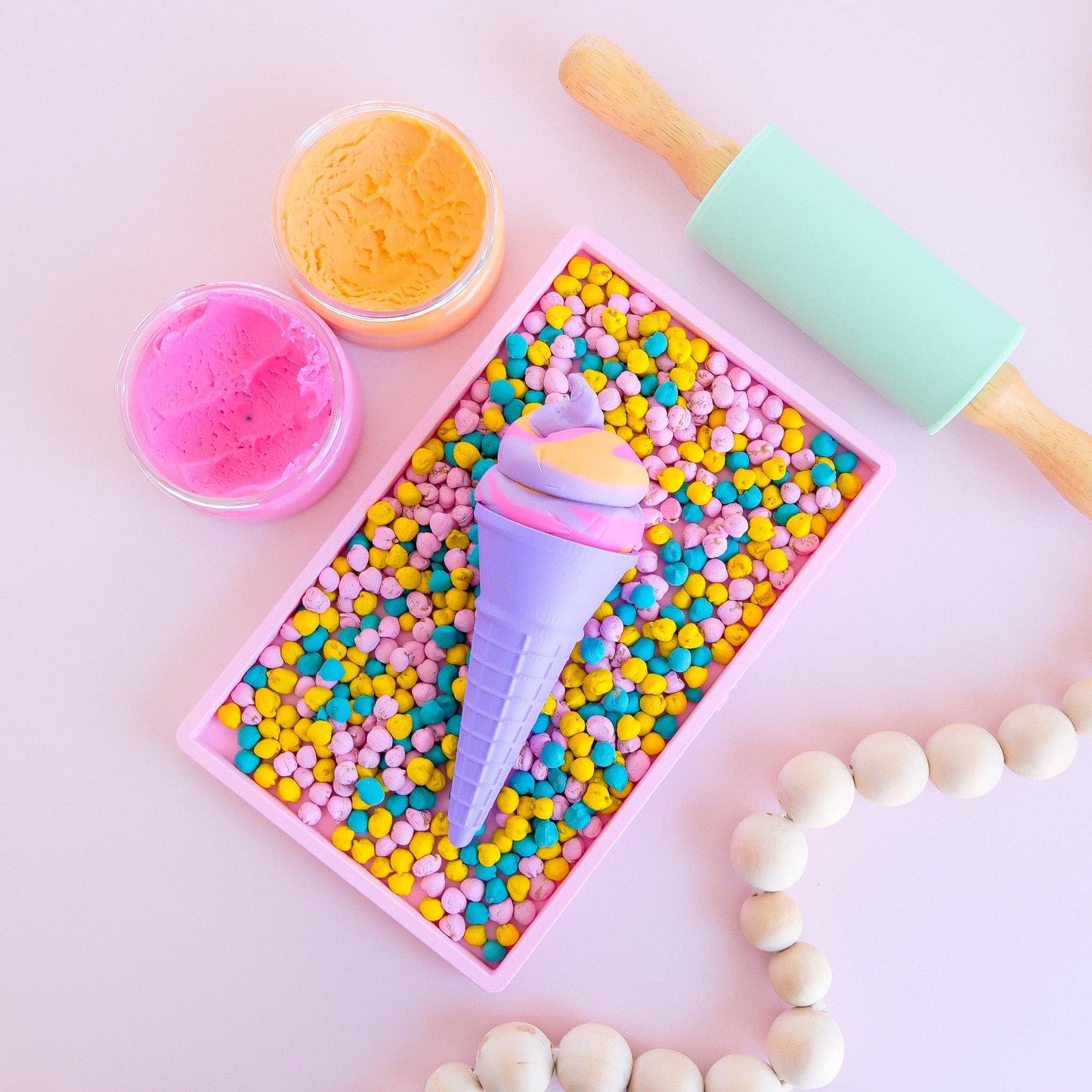 Eco Ice Cream Cone: Purple