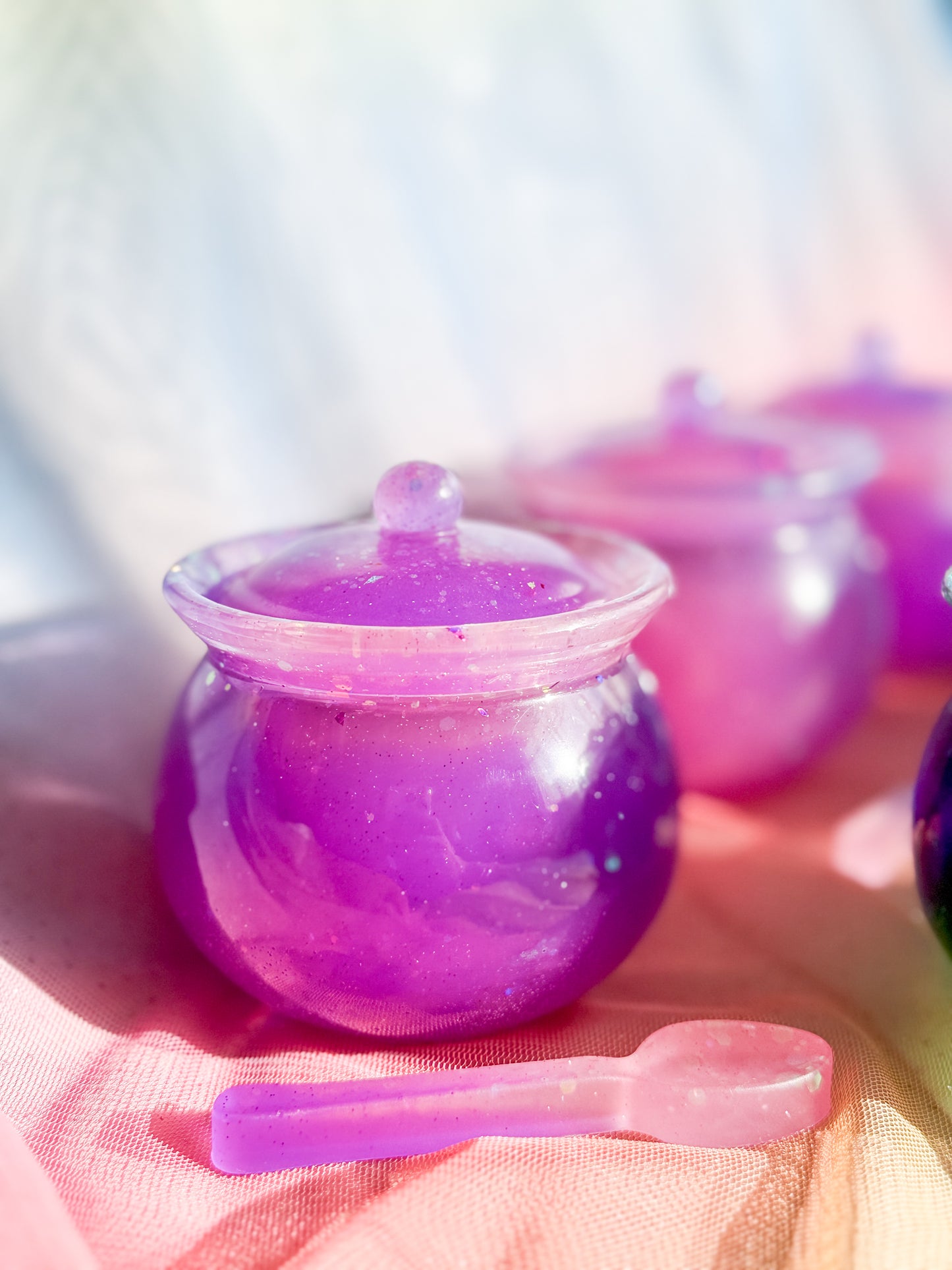 Resin Play Pot (Pinky Purple)