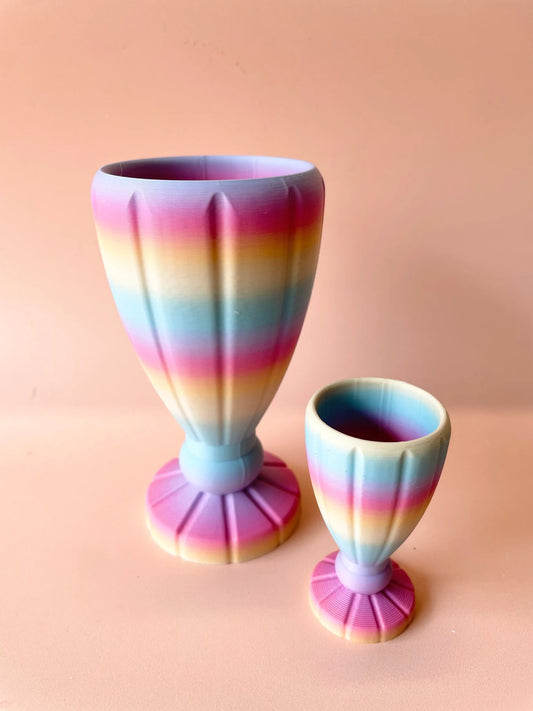 Jumbo Icecream Sundae Cup - Rainbow