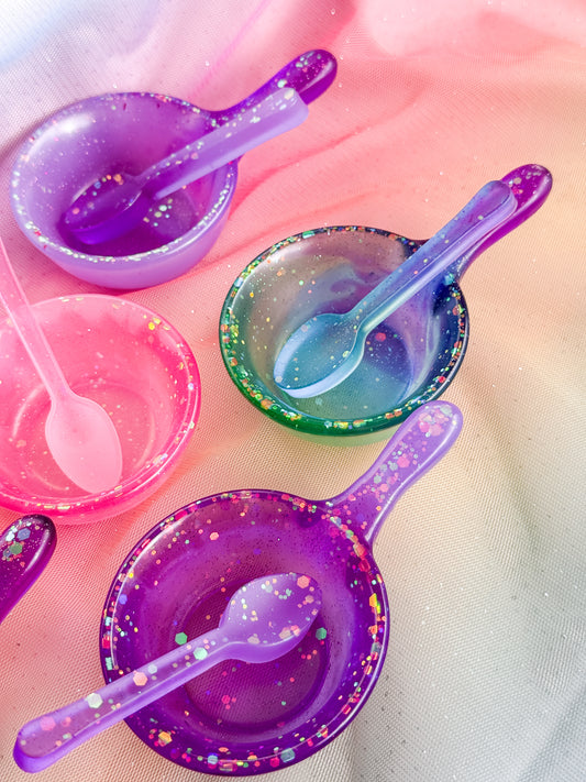 Play Scoop Set, Sensory Play Scoop Set (Purple)