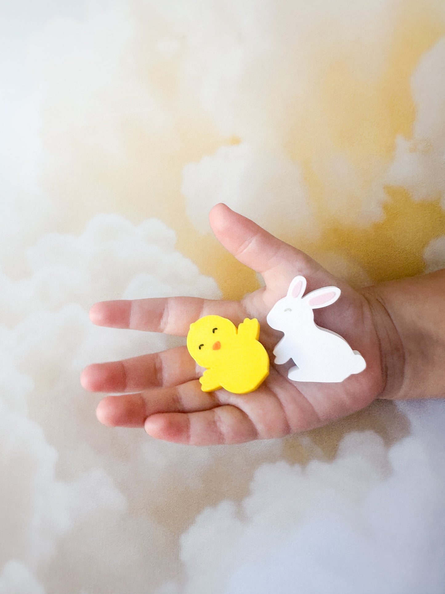 Bunny & Chick- Sensory Play & Playdough Add In