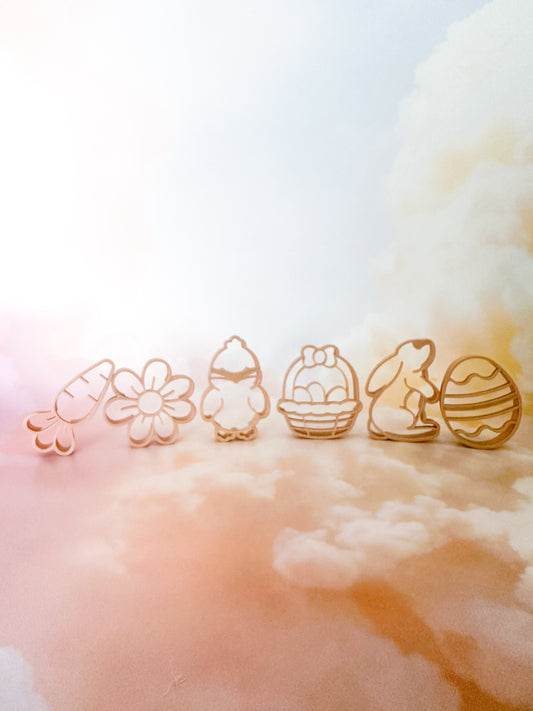 Easter Mini Dough Eco Cutters | Playdough Cutters