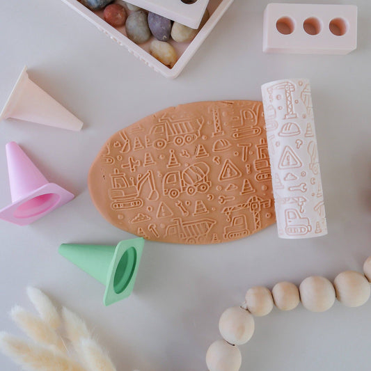 Eco Textured Roller | Construction: Beige