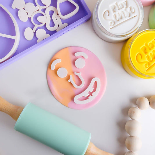 Eco Funny Faces: Beige