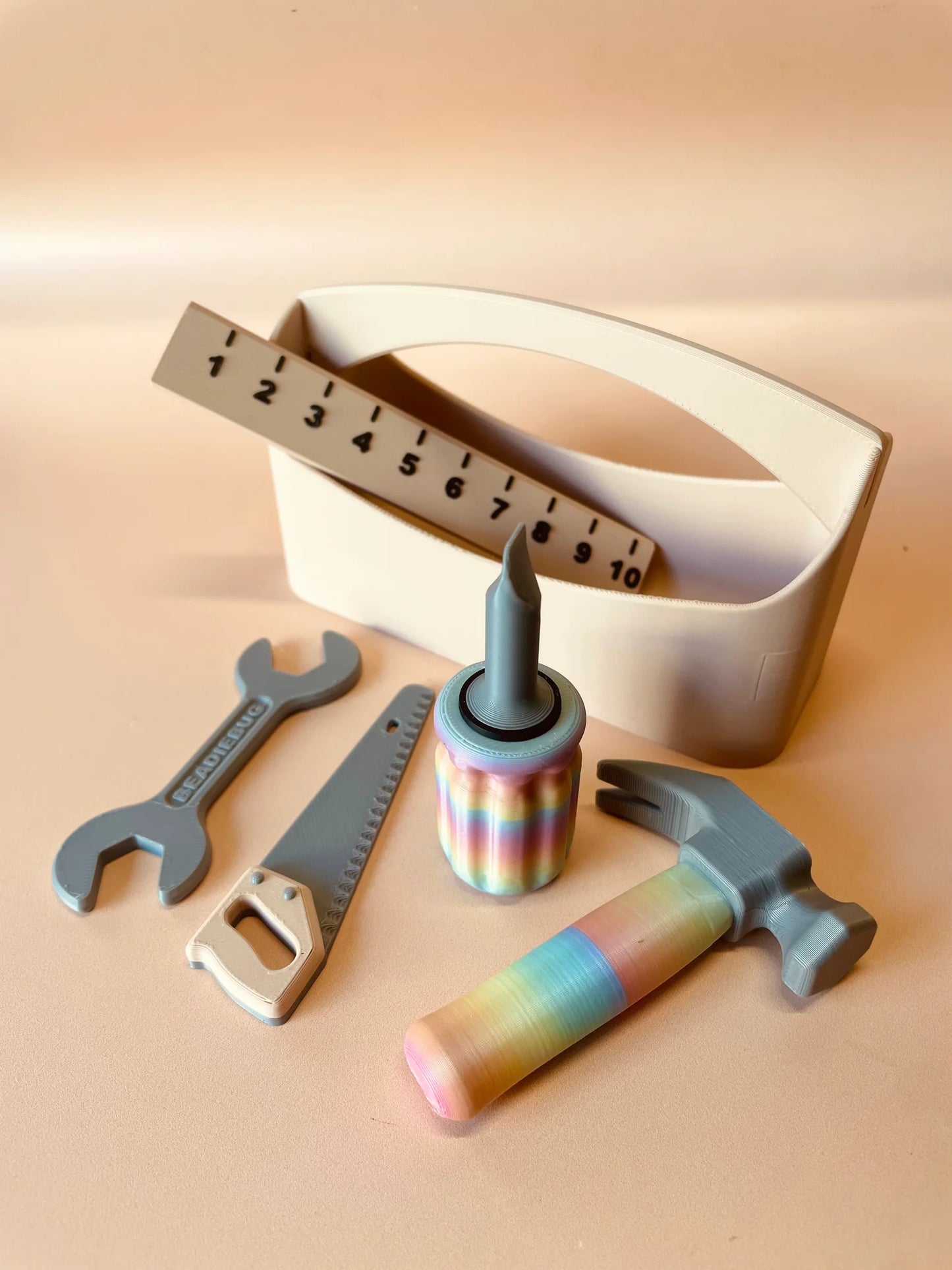 Mini Eco Tool Box Play Set - Rainbow