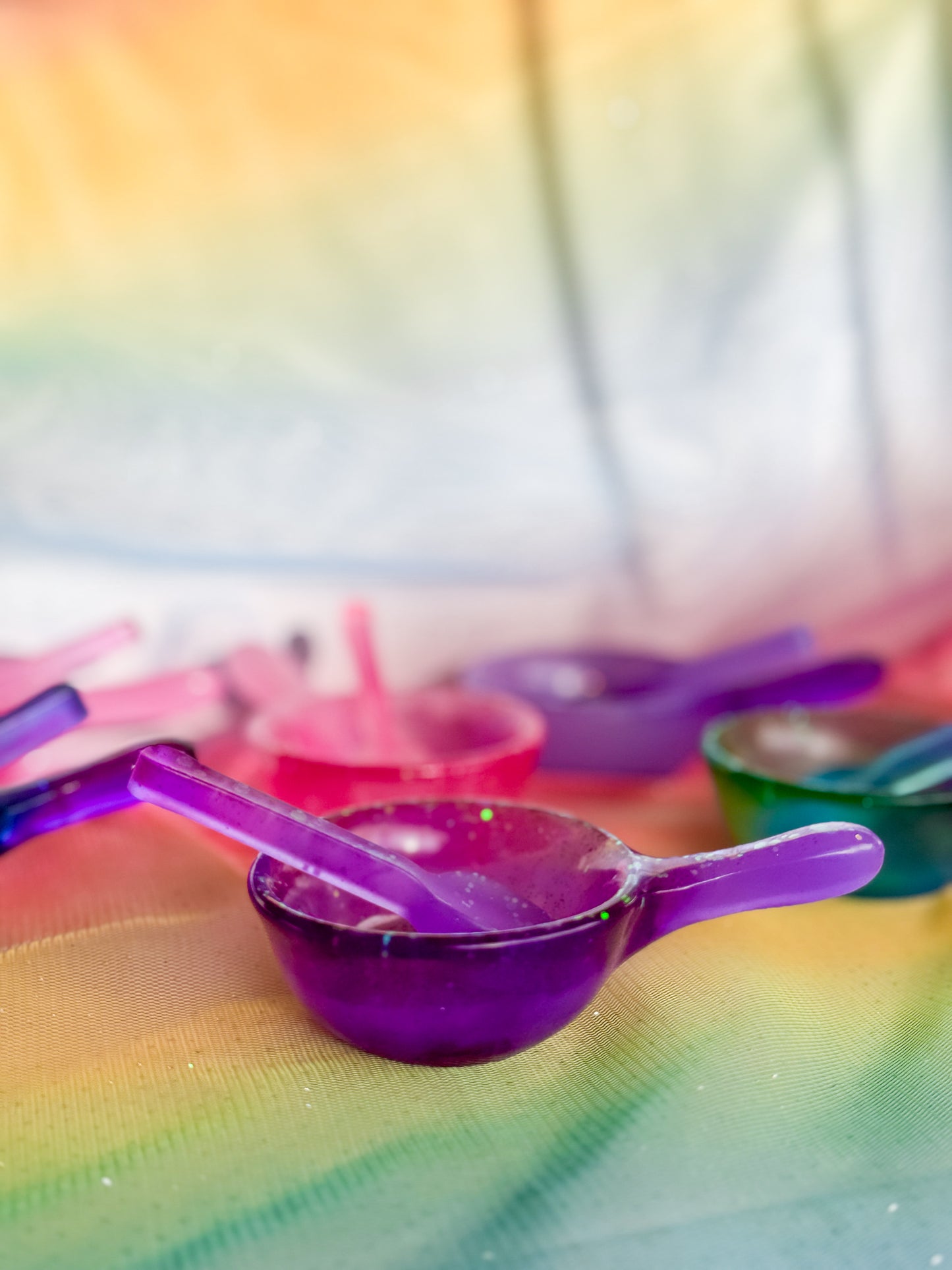 Play Scoop Set, Sensory Play Scoop Set (Purple)