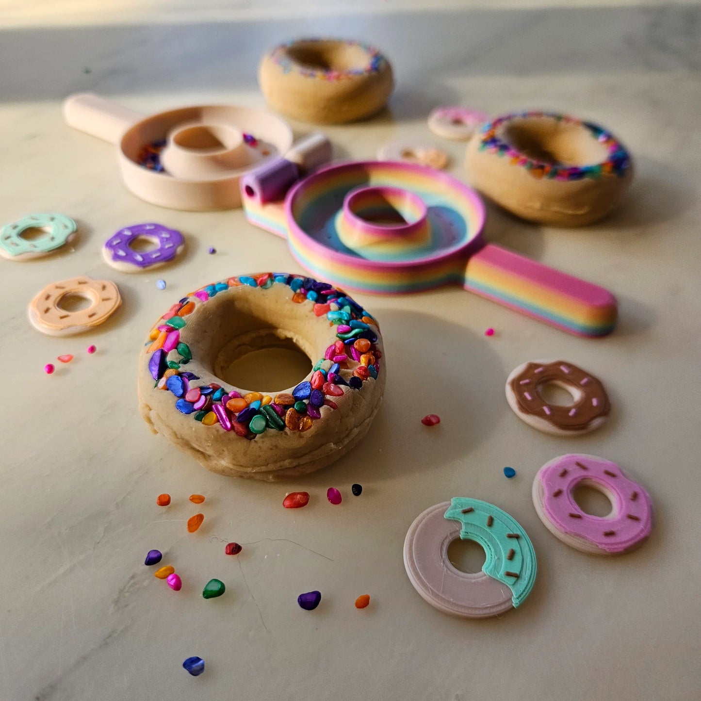 Eco Donut Press: Rainbow