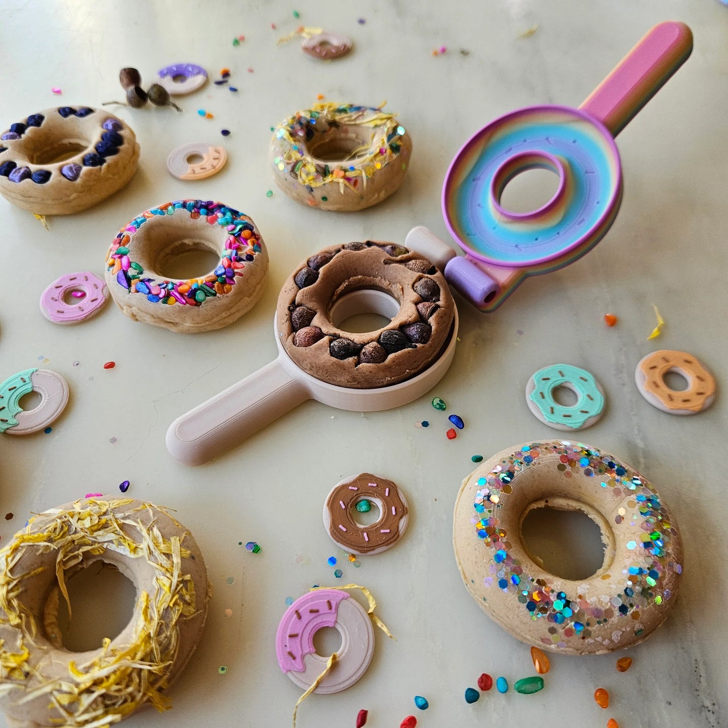 Eco Donut Press: Rainbow
