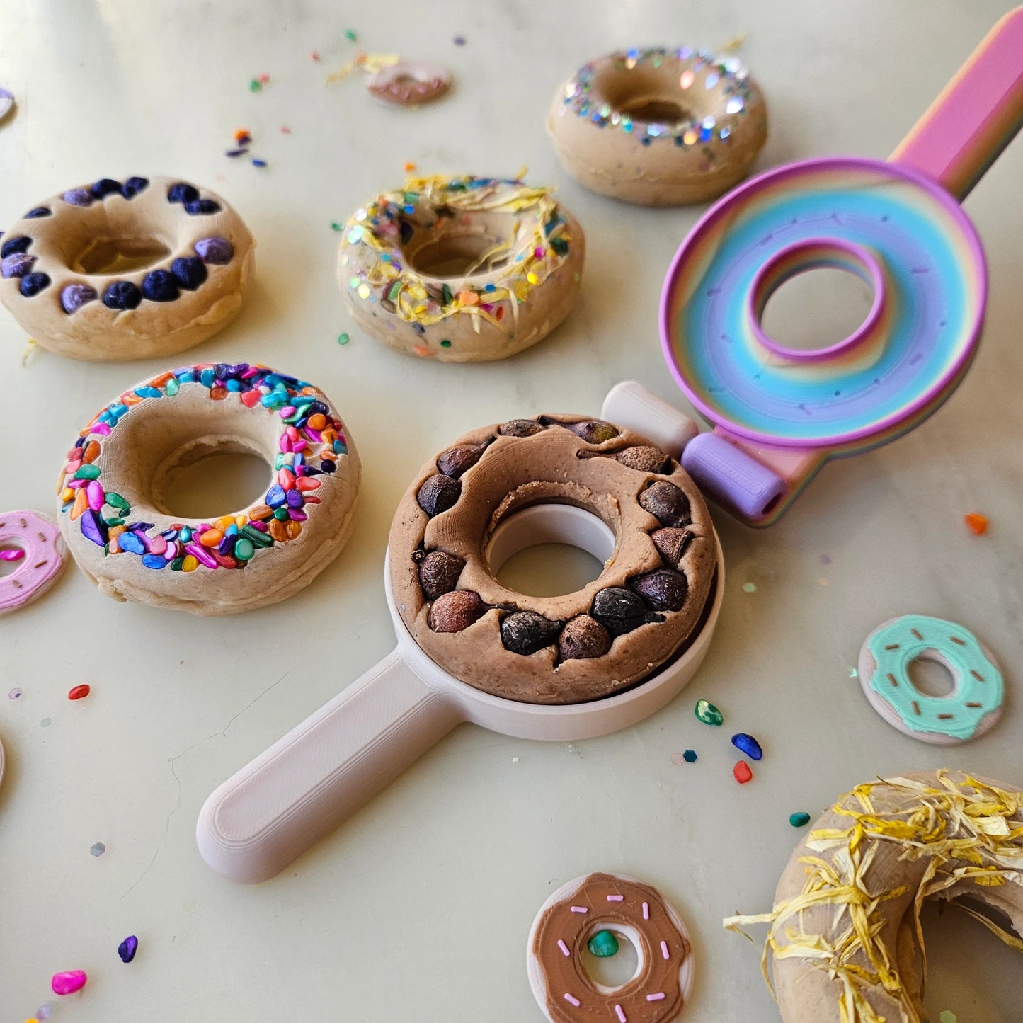 Eco Donut Press: Rainbow