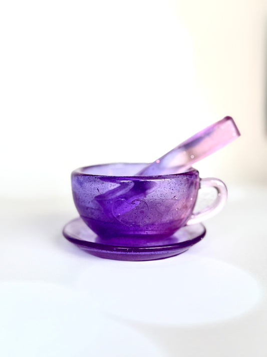 Teacup Set Play Accessories (Purple)