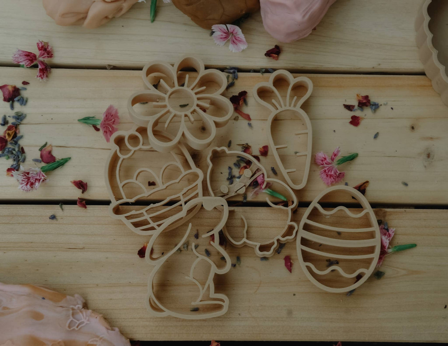 Easter Mini Dough Eco Cutters | Playdough Cutters