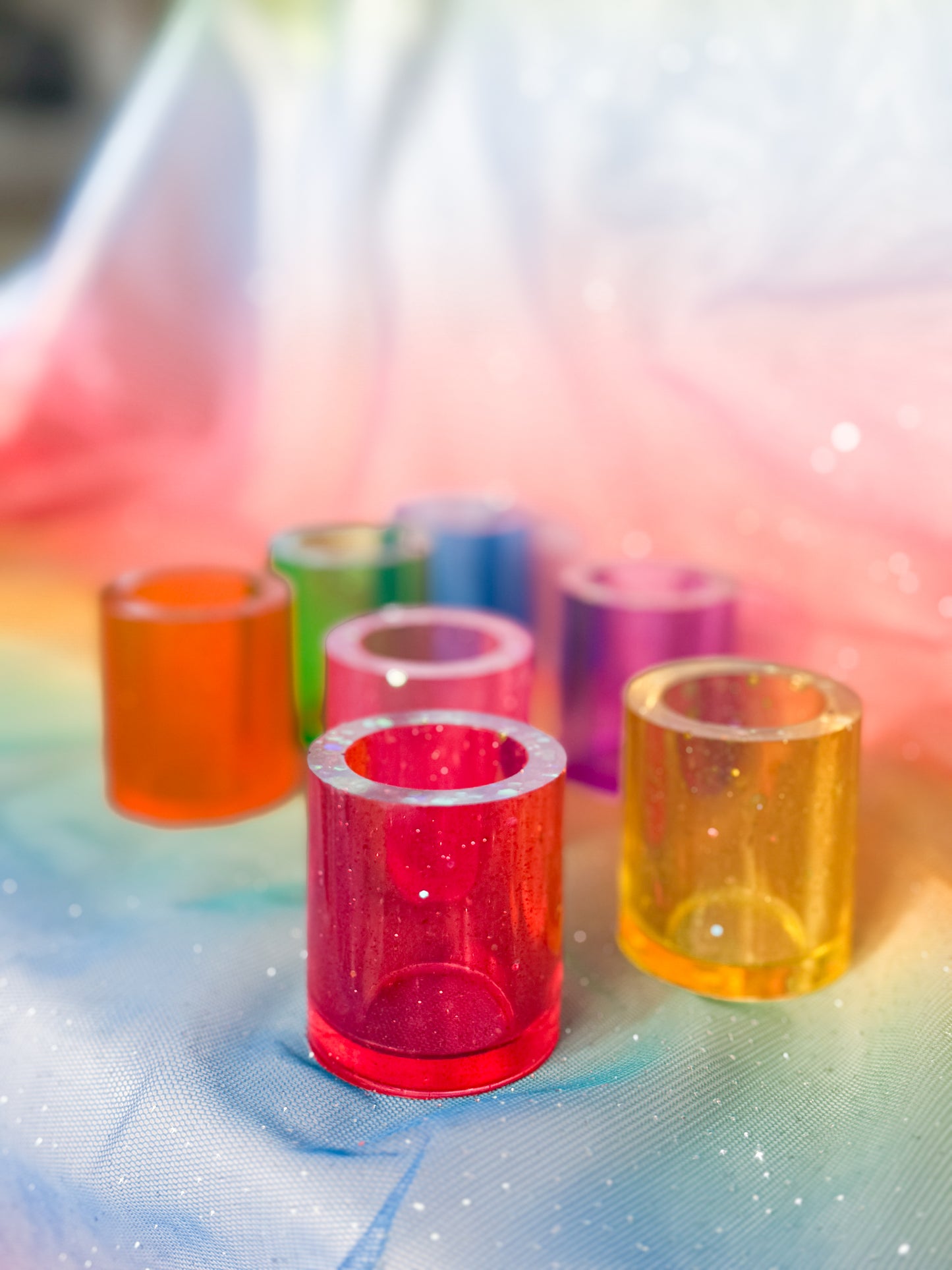 Rainbow Play Cup Set