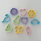 Playdough Assorted Colour Eco Cutter Set™ | Playdough Cutters