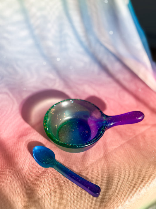 Play Scoop Set, Sensory Play Scoop Set (Moonbeam)