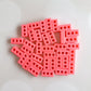Construction Eco Mini Play Bricks | Set of 12 (Purple, Pink, White)