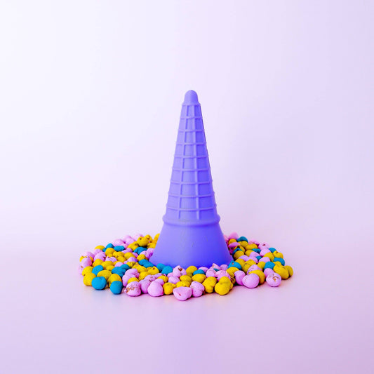 Eco Ice Cream Cone: Purple