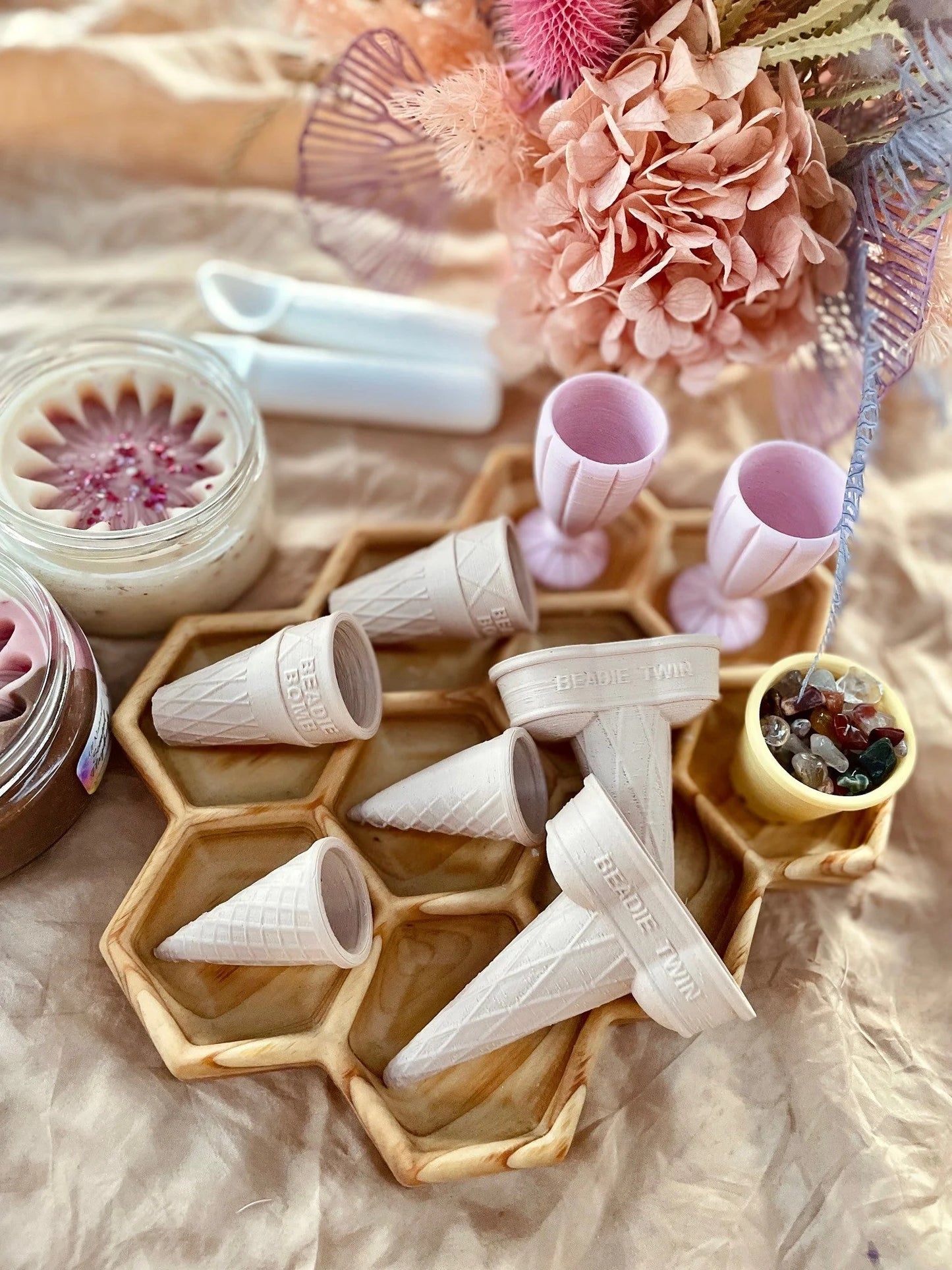 Mini Waffle Icecream Cone