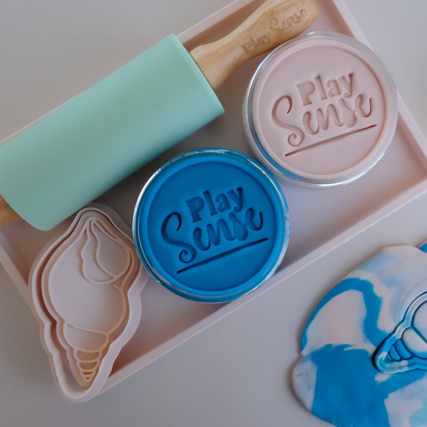 Playdough | Bright Blue | Blue Slushie Scented: Small
