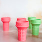Ice Cream Cones (Bright / Neon Pink)