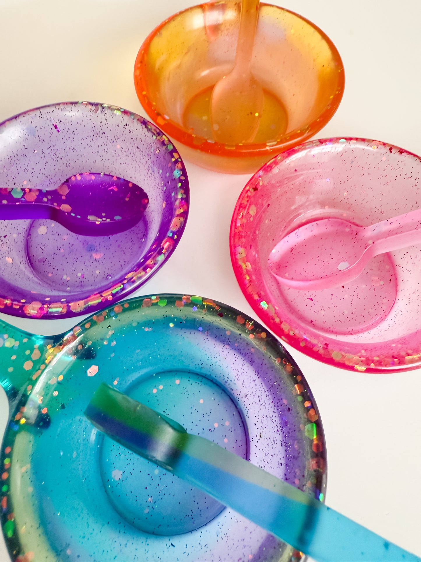 Play Scoop Set, Sensory Play Scoop Set (Sunset)