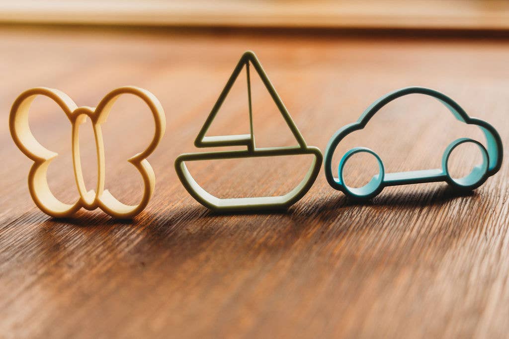 Playdough Assorted Colour Eco Cutter Set™ | Playdough Cutters