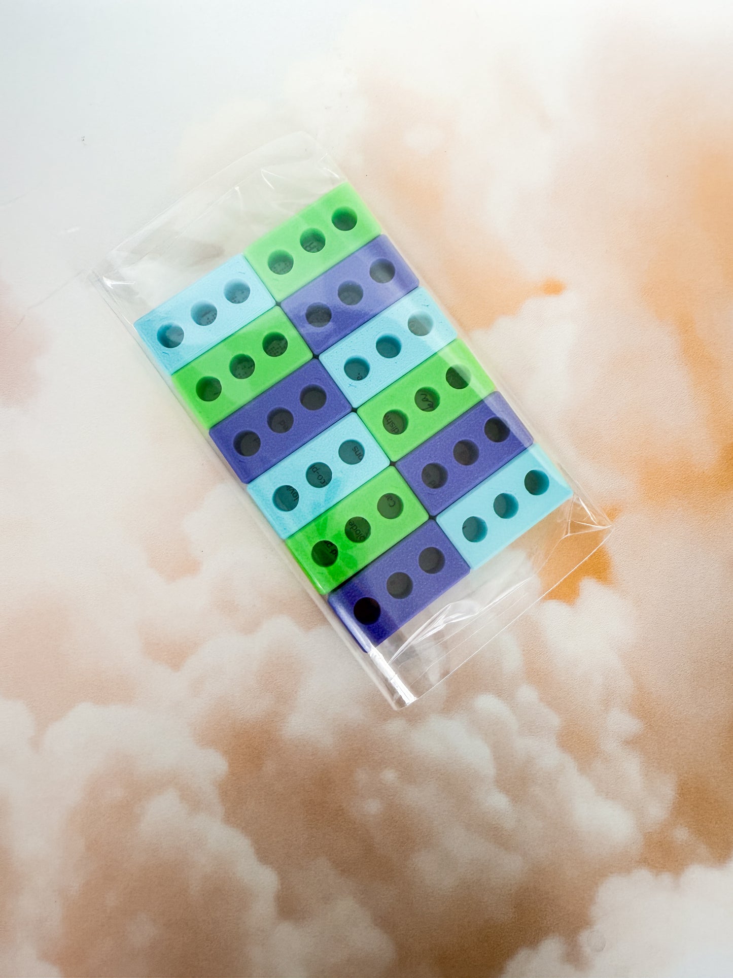Construction Eco Mini Play Bricks | Set of 12