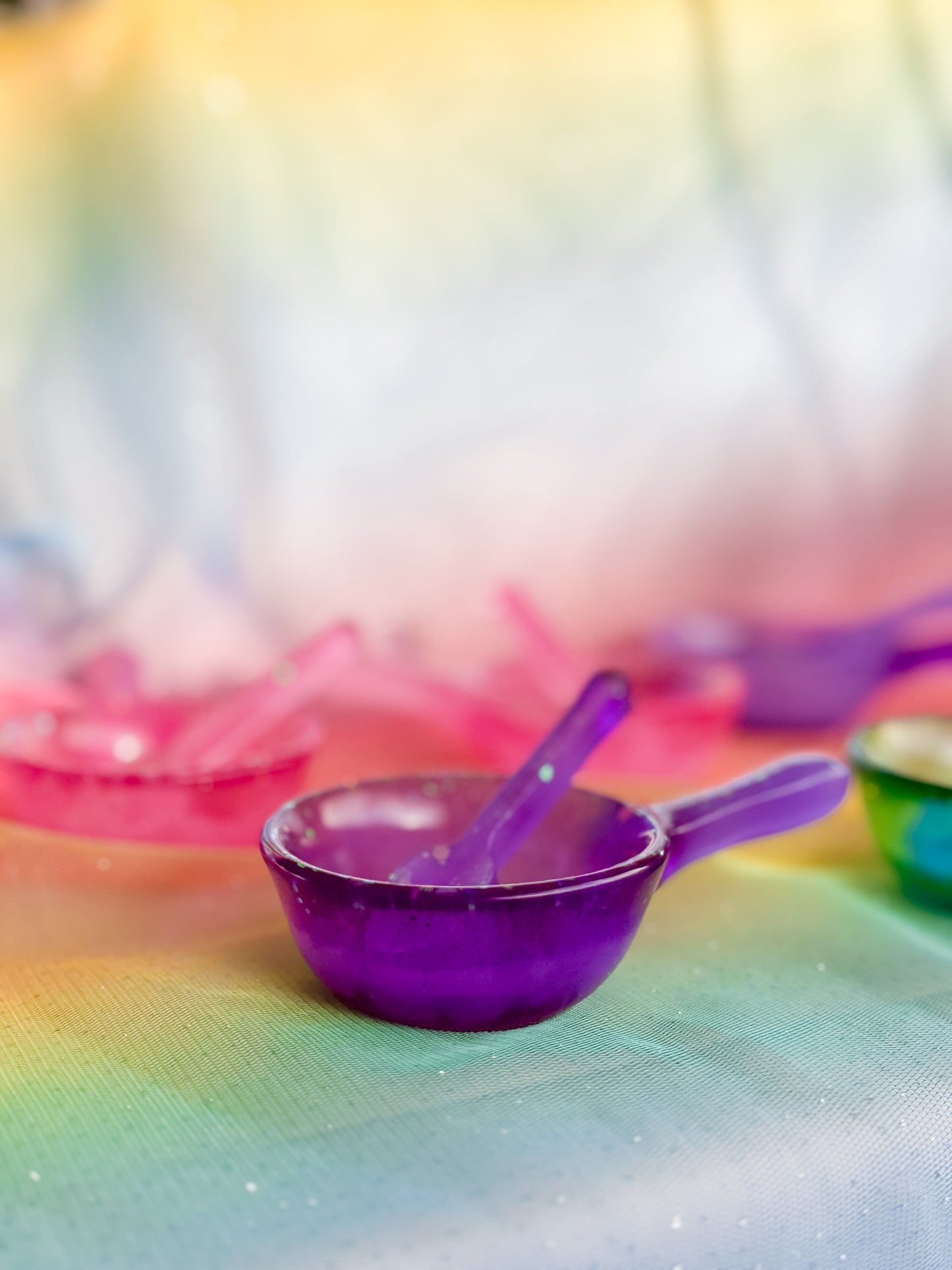 Play Scoop Set, Sensory Play Scoop Set (Purple)