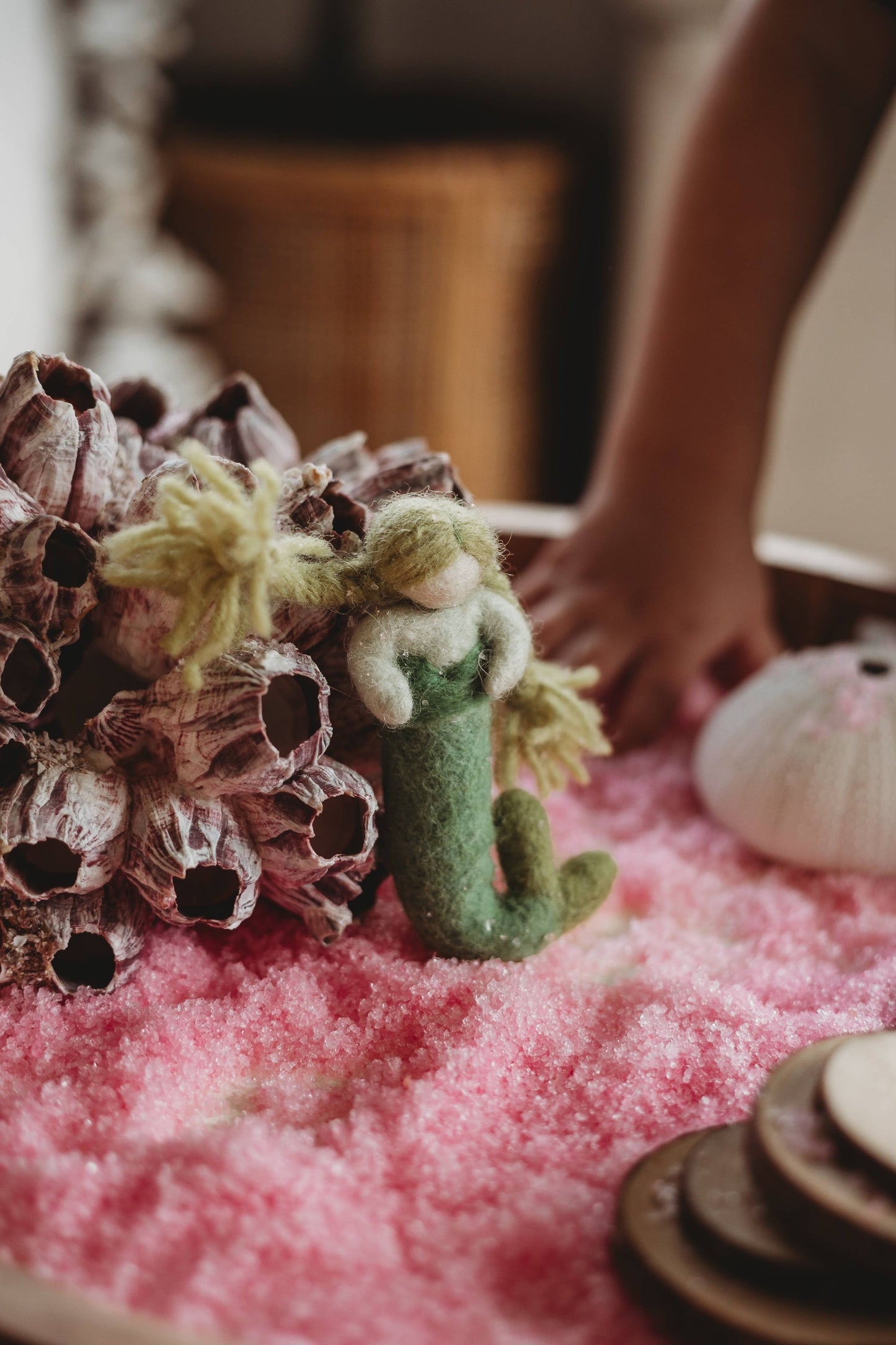 Seastar Fluff - Pink Instant Snow