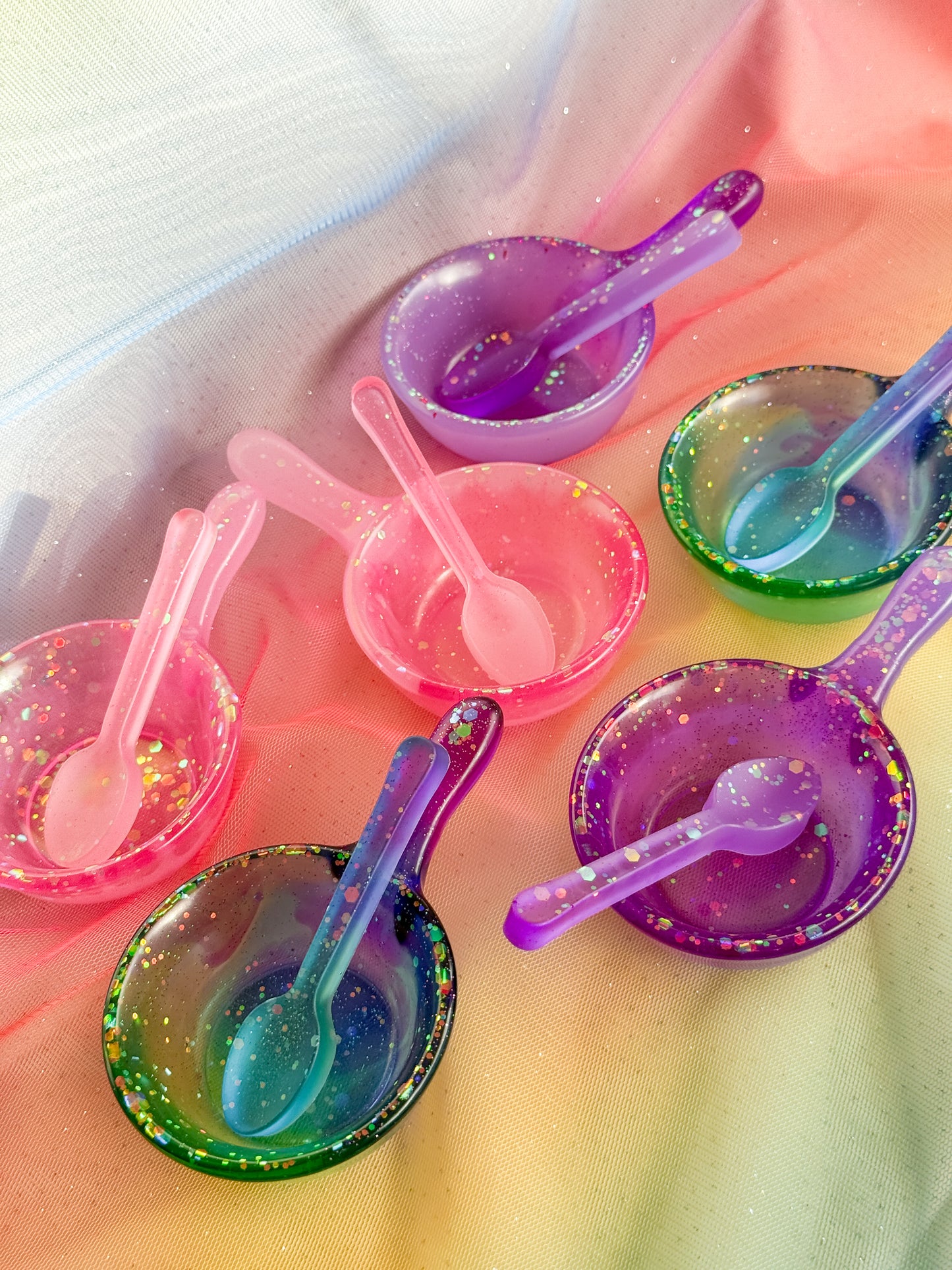Play Scoop Set, Sensory Play Scoop Set (Purple)