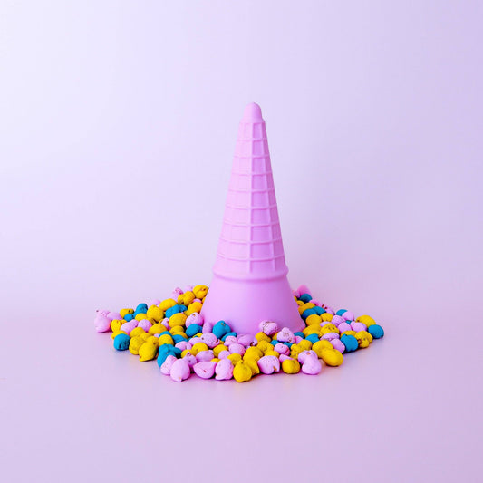 Eco Ice Cream Cone: Pink