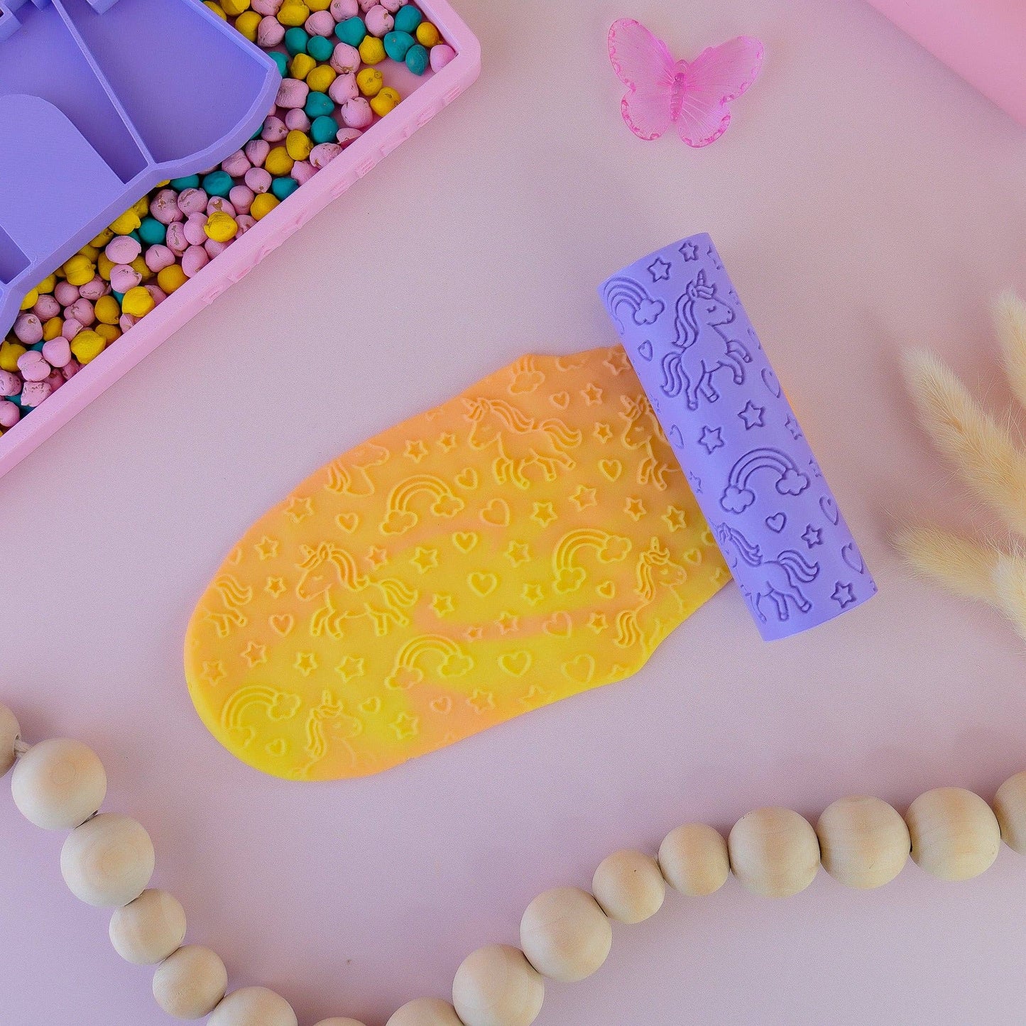 Eco Textured Roller | Unicorn: Purple