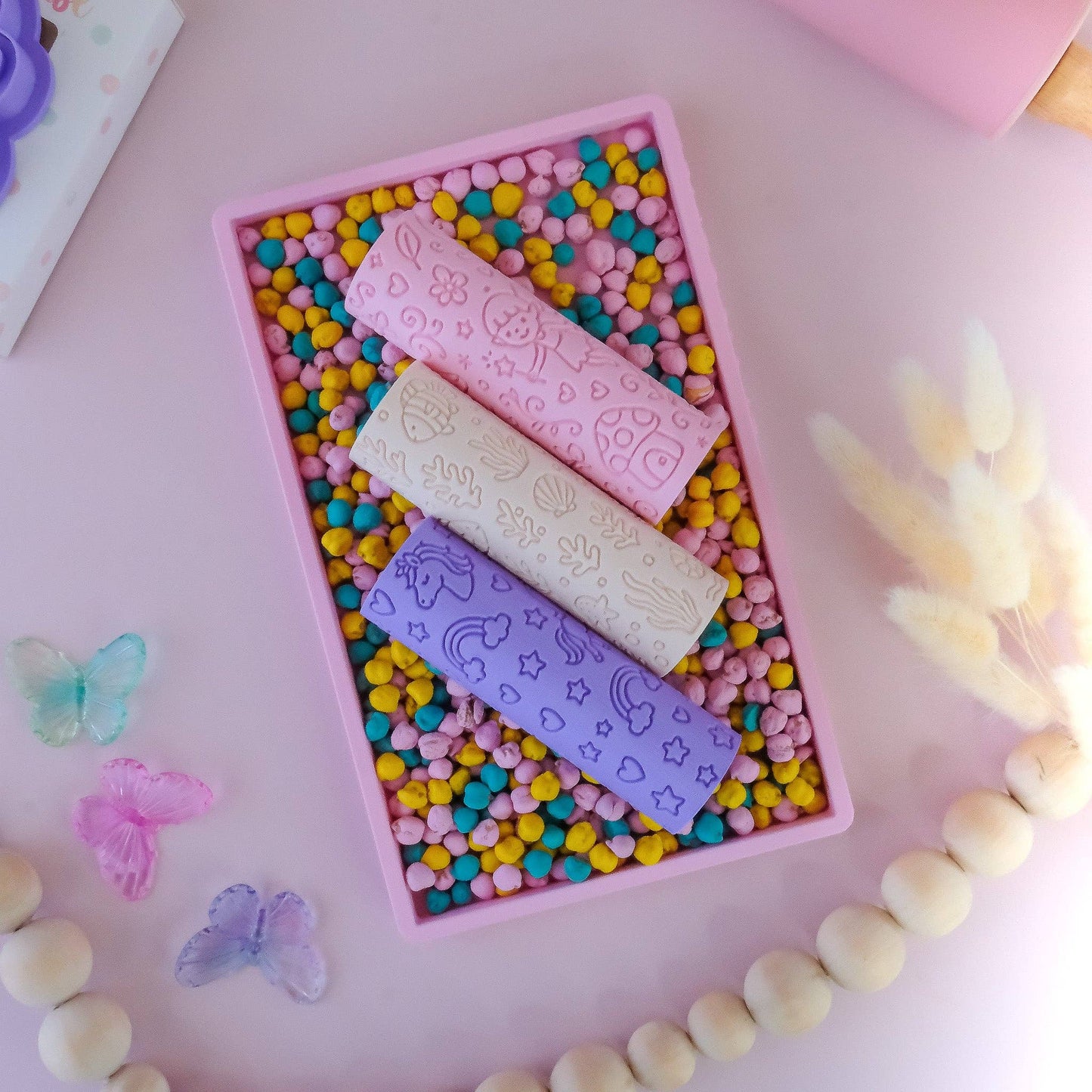 Eco Textured Roller | Unicorn: Purple