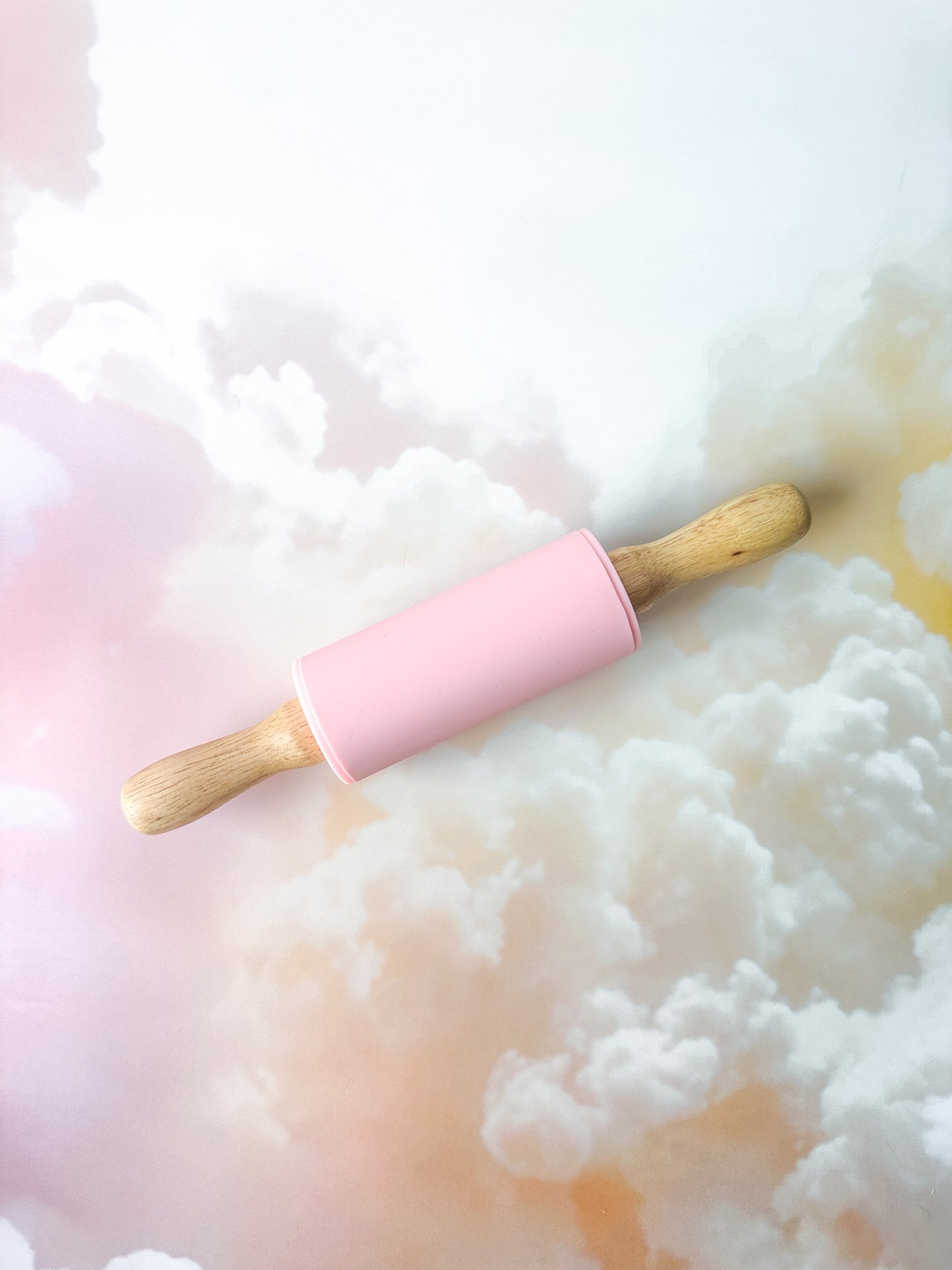 Pink Silicone Playdough Roller