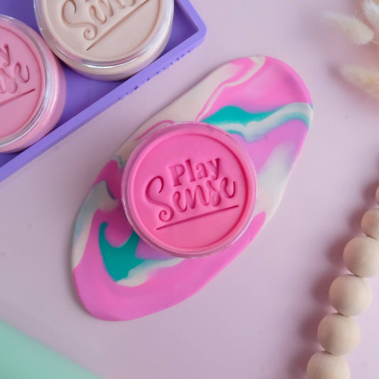 Playdough | Bright Pink | Raspberry Candy Scented: Small