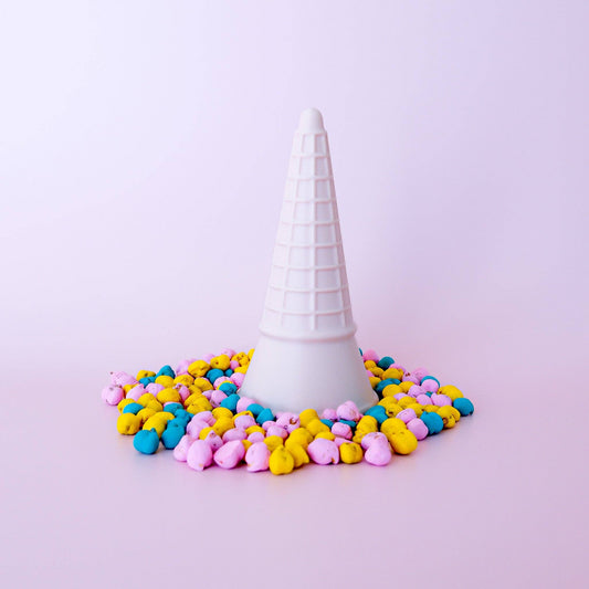 Eco Ice Cream Cone: Beige