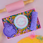 Eco Textured Roller | Unicorn: Purple