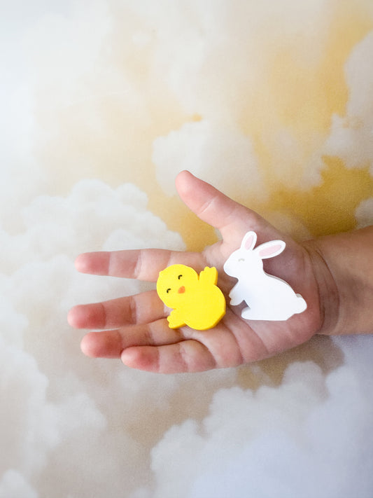 Bunny & Chick- Sensory Play & Playdough Add In