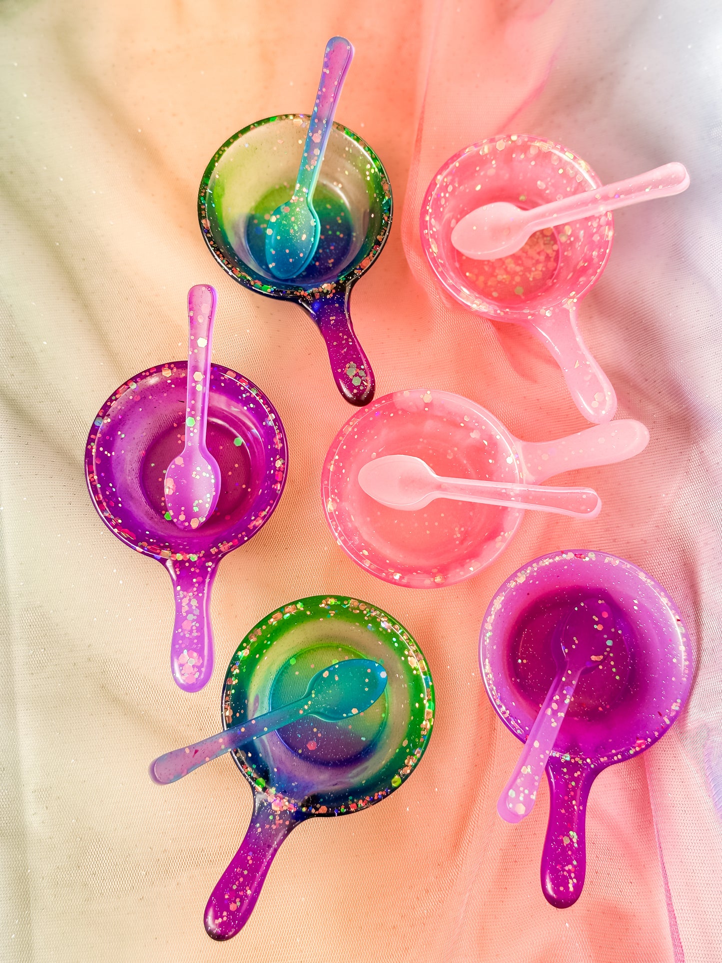 Play Scoop Set, Sensory Play Scoop Set (Purple)