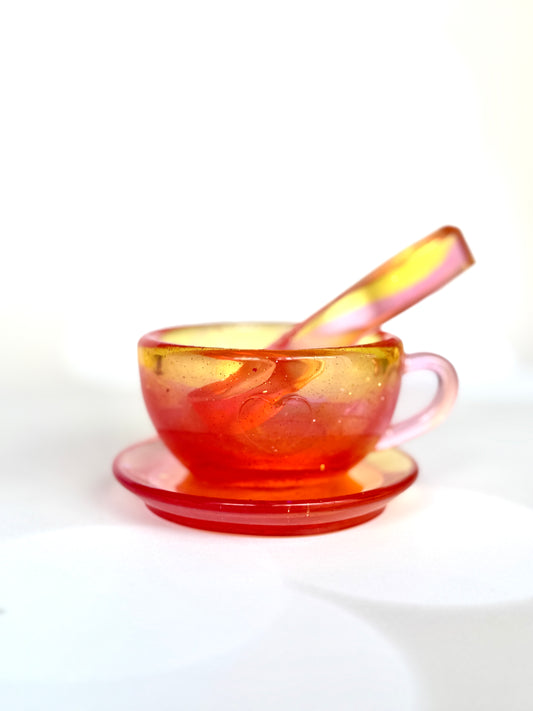 Teacup Set Play Accessories (Orange)