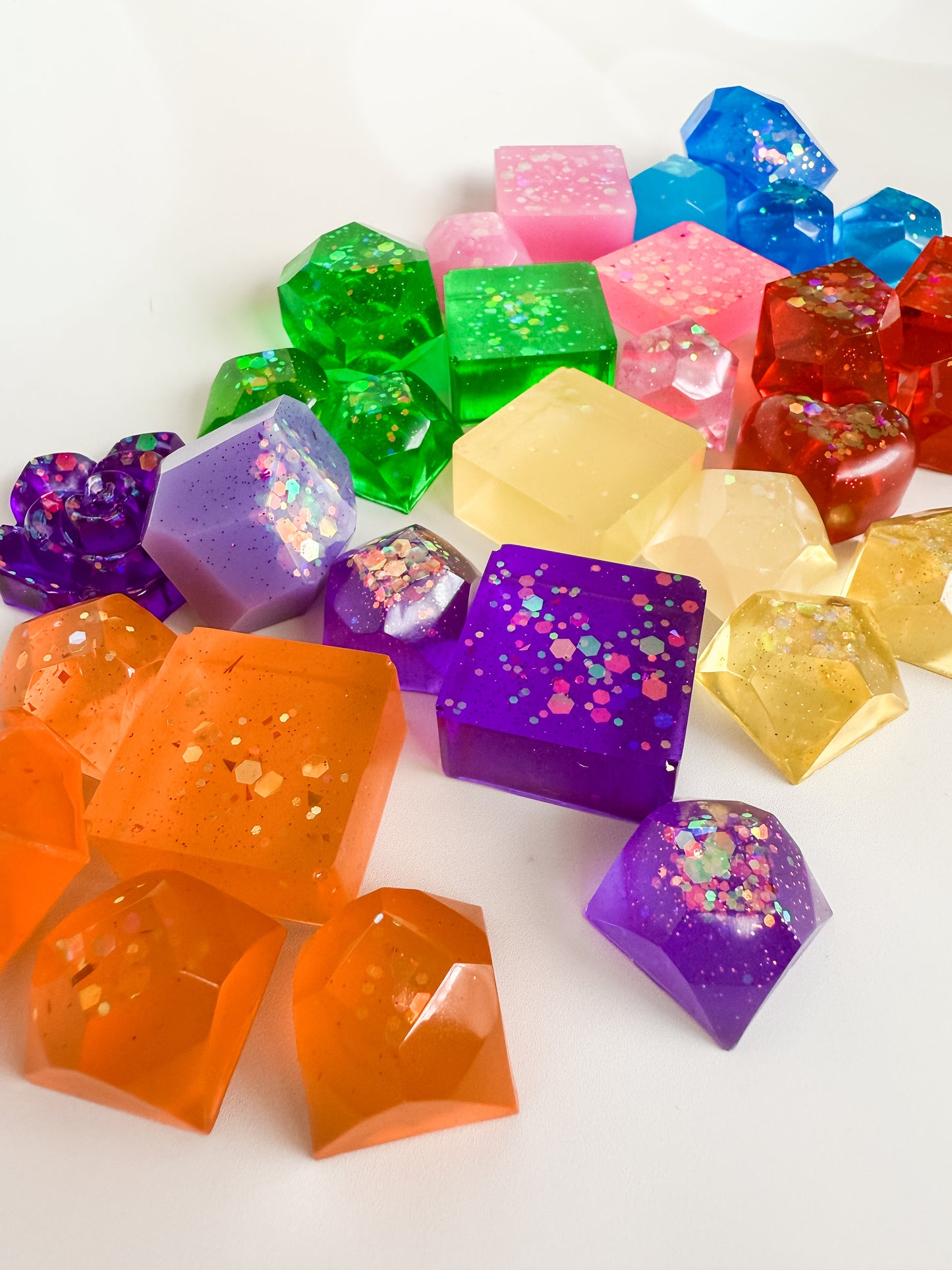 Glitter Rocks | Sensory Play Gems