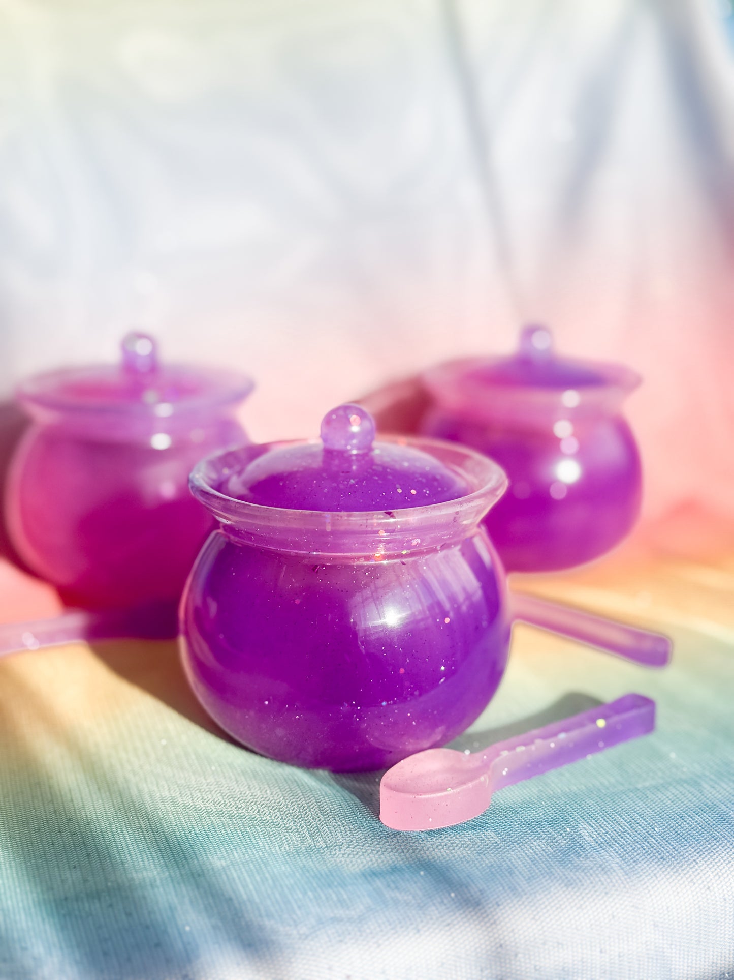 Resin Play Pot  (Pinky Purple)