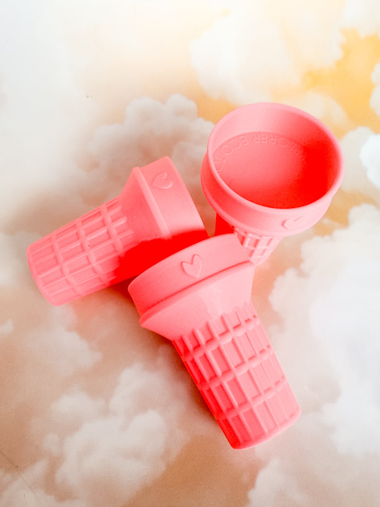 Ice Cream Cones (Bright / Neon Pink)