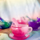 Teacup Set Play Accessories (2 tone Pink)