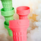 Ice Cream Cones (Bright / Neon Pink)