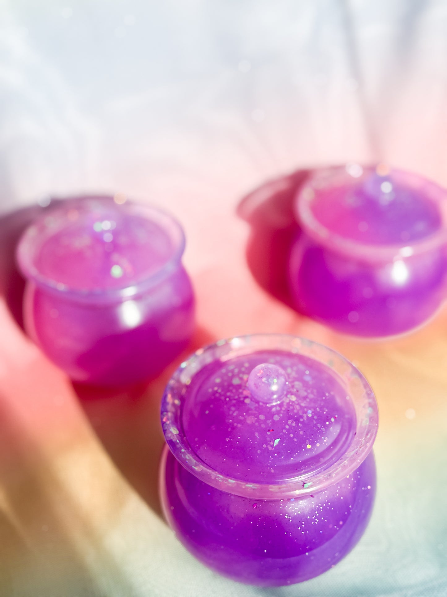 Resin Play Pot  (Pinky Purple)