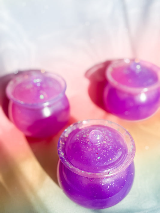 Resin Play Pot  (Pinky Purple)