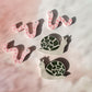 Worm and Snail - Sensory Play & Playdough Add In (3 worms, 2 snails)