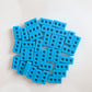 Construction Eco Mini Play Bricks | Set of 12 (Pink, Blue, White)